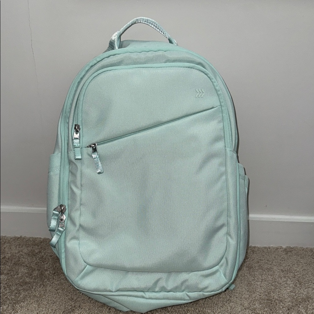 All in Motion Light Green Laptop Backpack